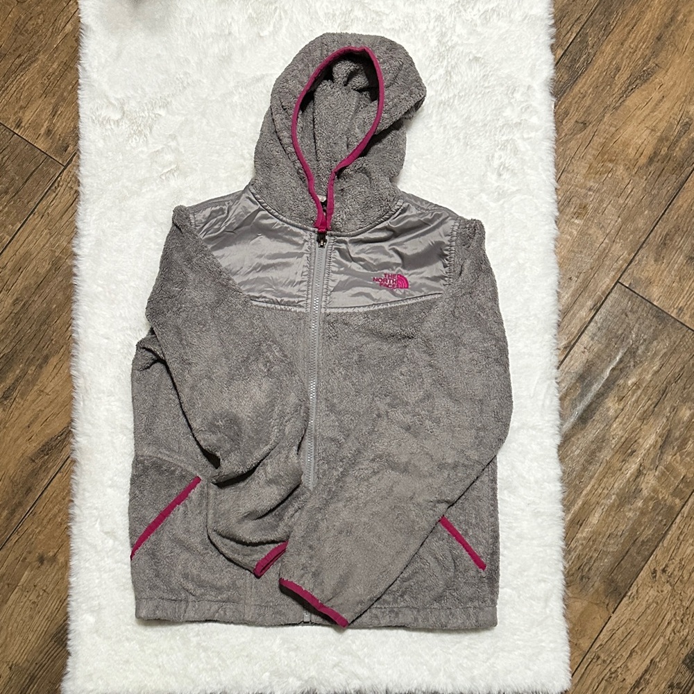 The North Face Kids Jacket - Gray and Pink
